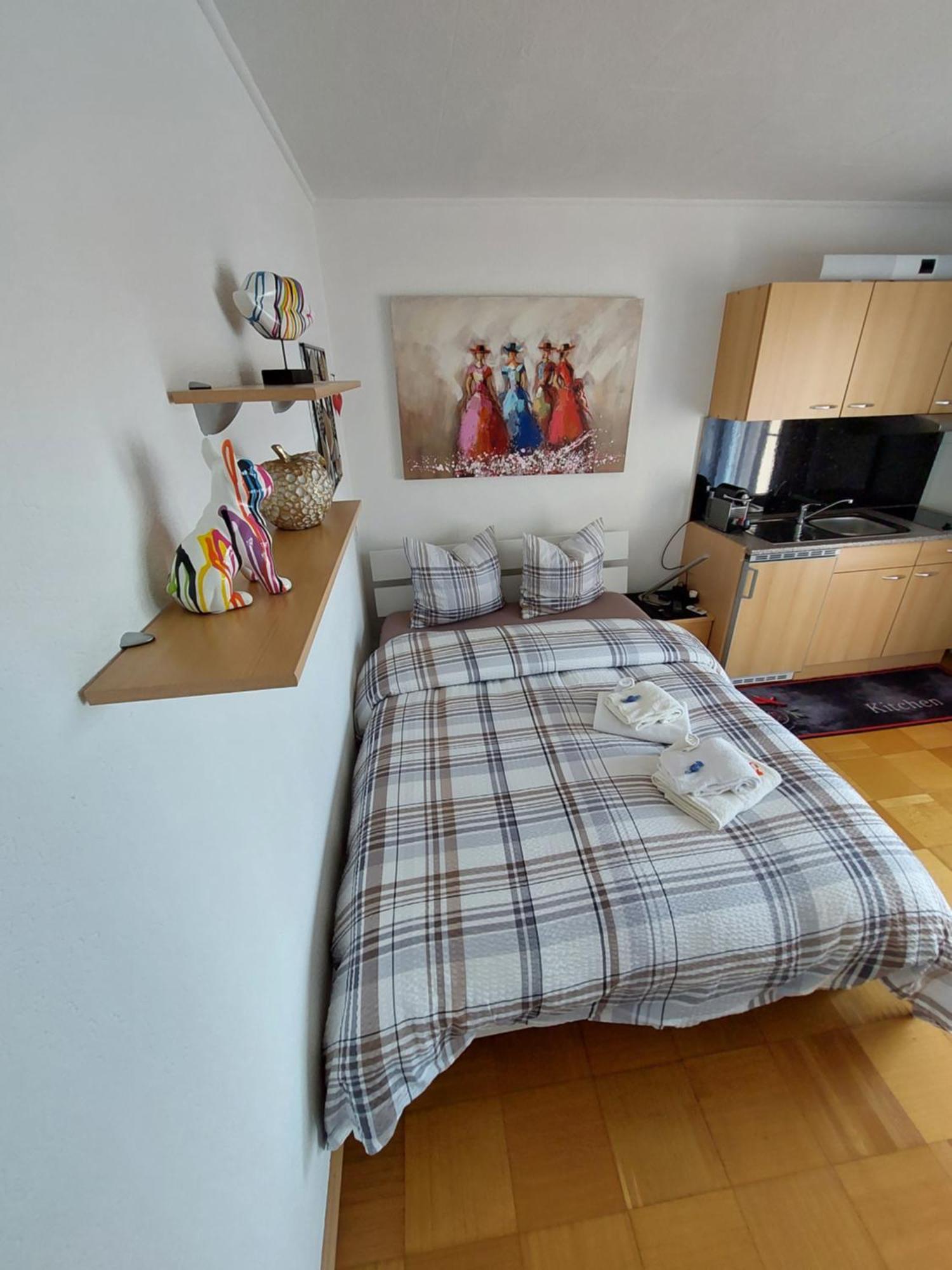 Joli Studio Avec Terrasse Et Vue Exclusivement Pour Non Fumeurs Belmont-sur-Lausanne Ngoại thất bức ảnh