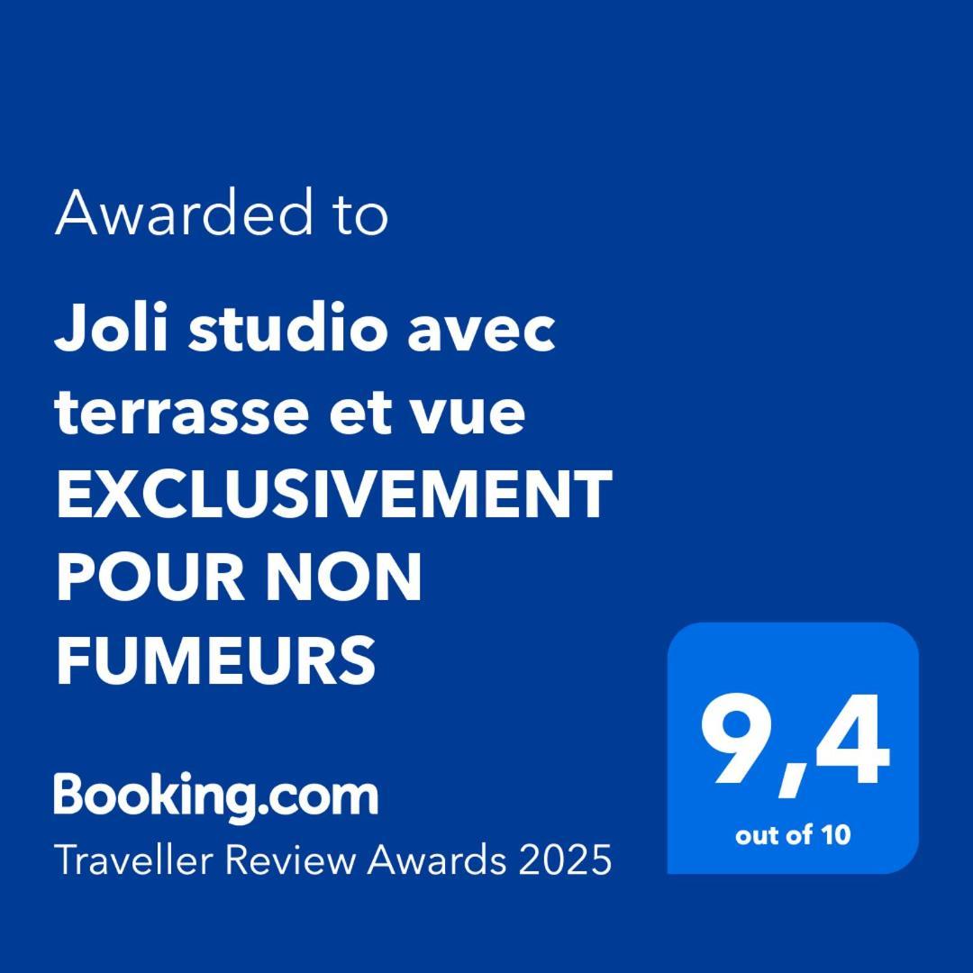 Joli Studio Avec Terrasse Et Vue Exclusivement Pour Non Fumeurs Belmont-sur-Lausanne Ngoại thất bức ảnh